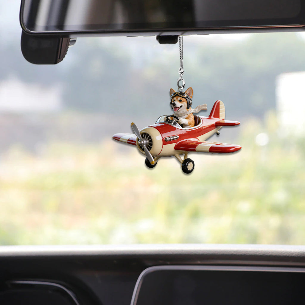 Dog Mom Gift, Pet Mom, Dog Cat Lovers - Personalized Dog Car Ornament