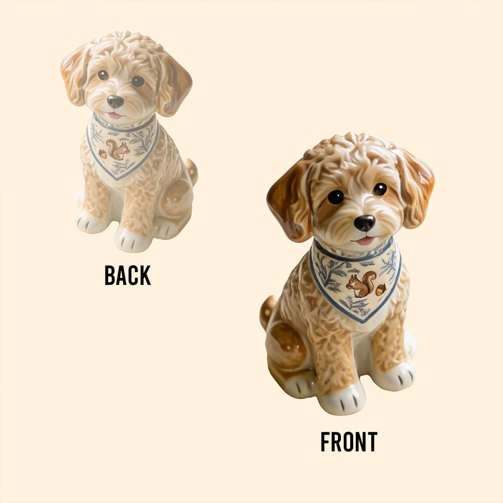 Daisy Garden - Personalized Dog Tray & Plaque Set