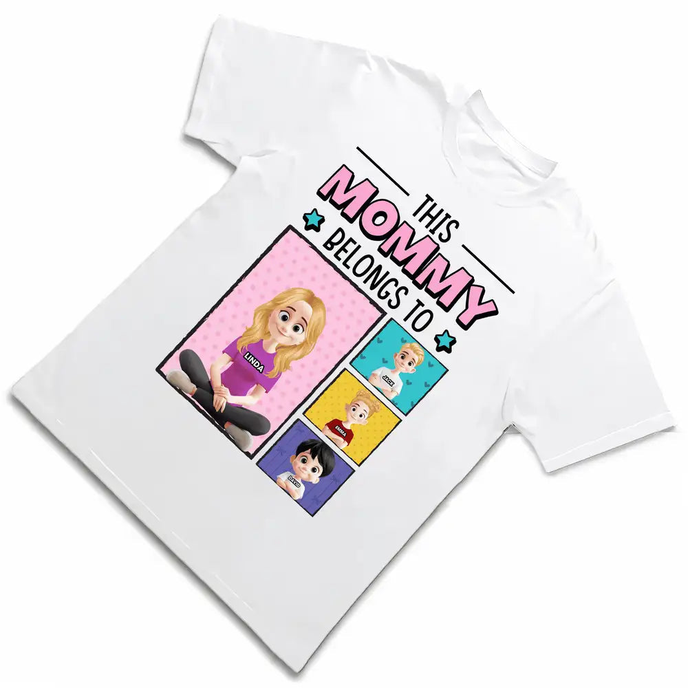 Custom Mommy Tee for Families with Personalized Design