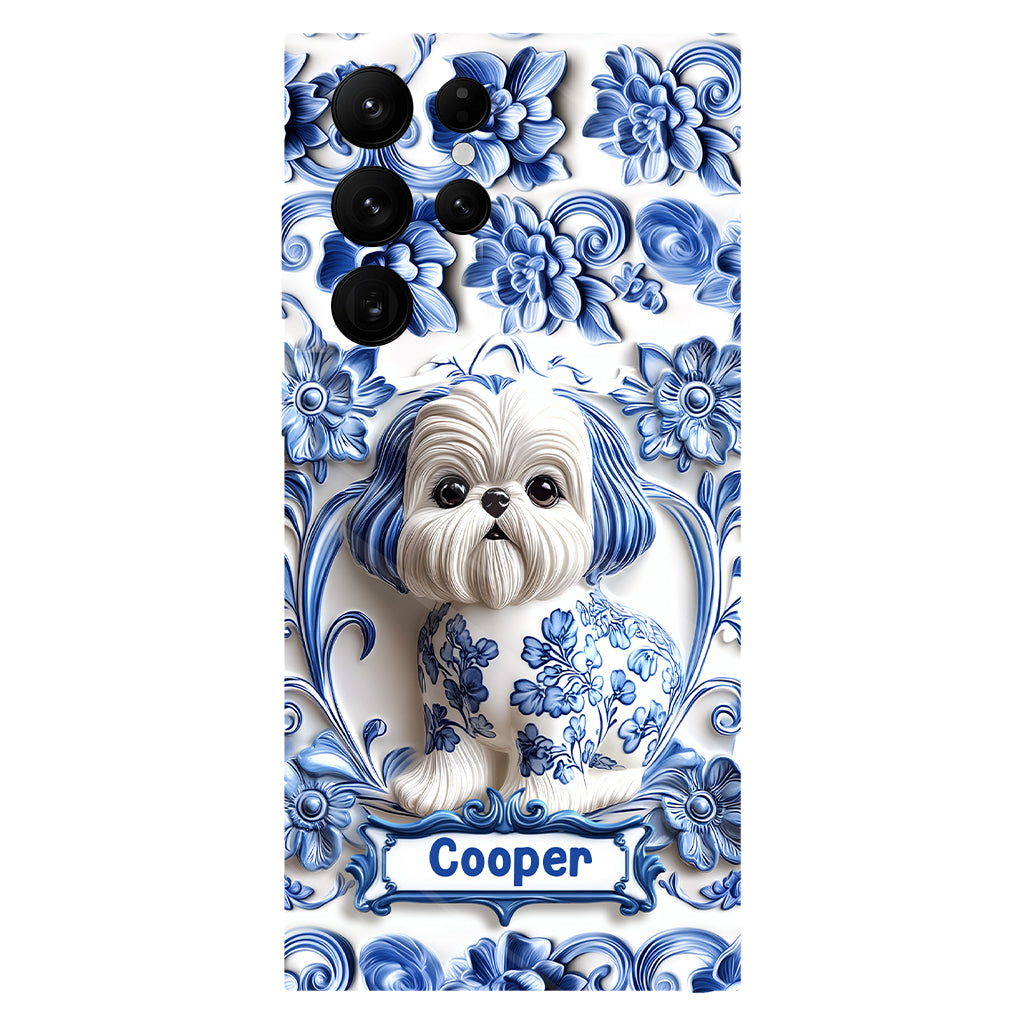 Cute Dog - Personalized Dog Full Print Phone Case