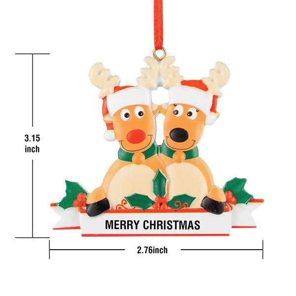 Any Family Name - Personalized Family Gift Ornament