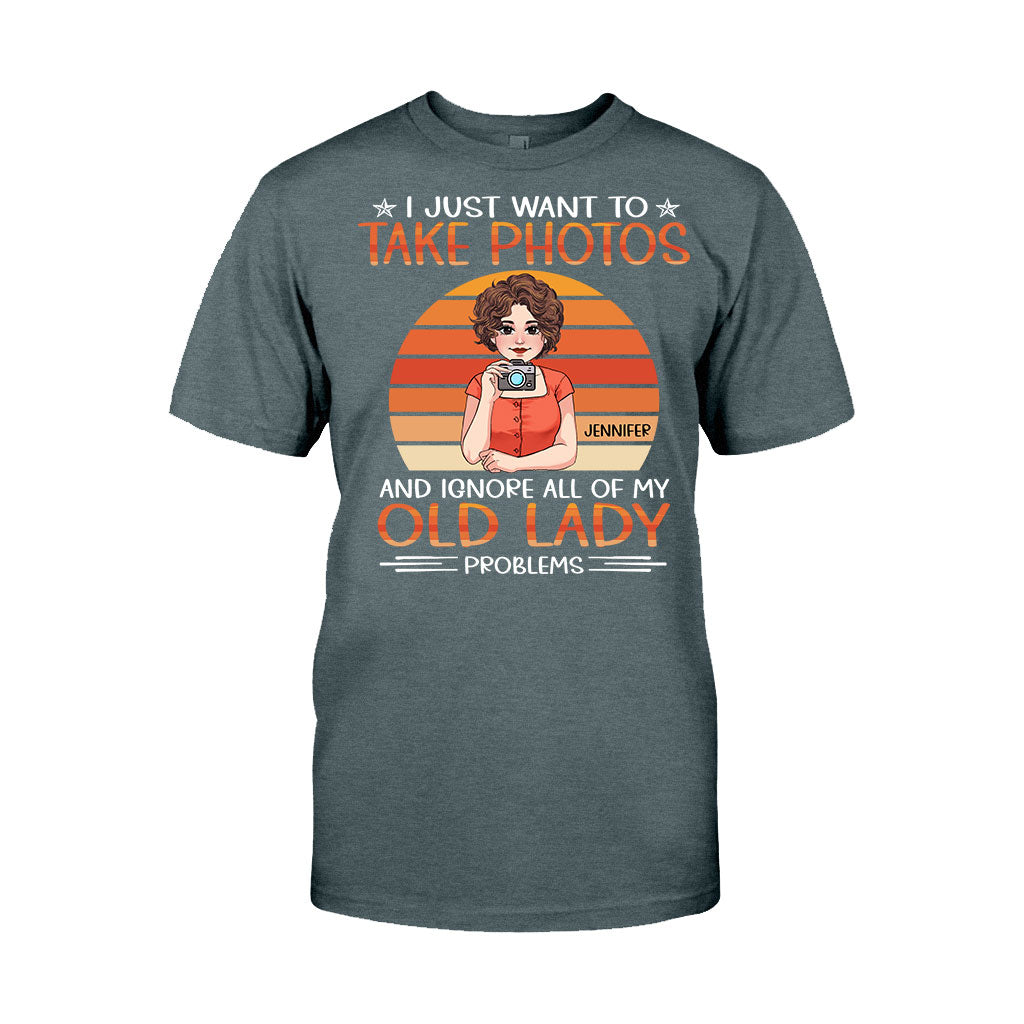 I Just Want To Take Photo - Personalized Photography T-shirt and Hoodie