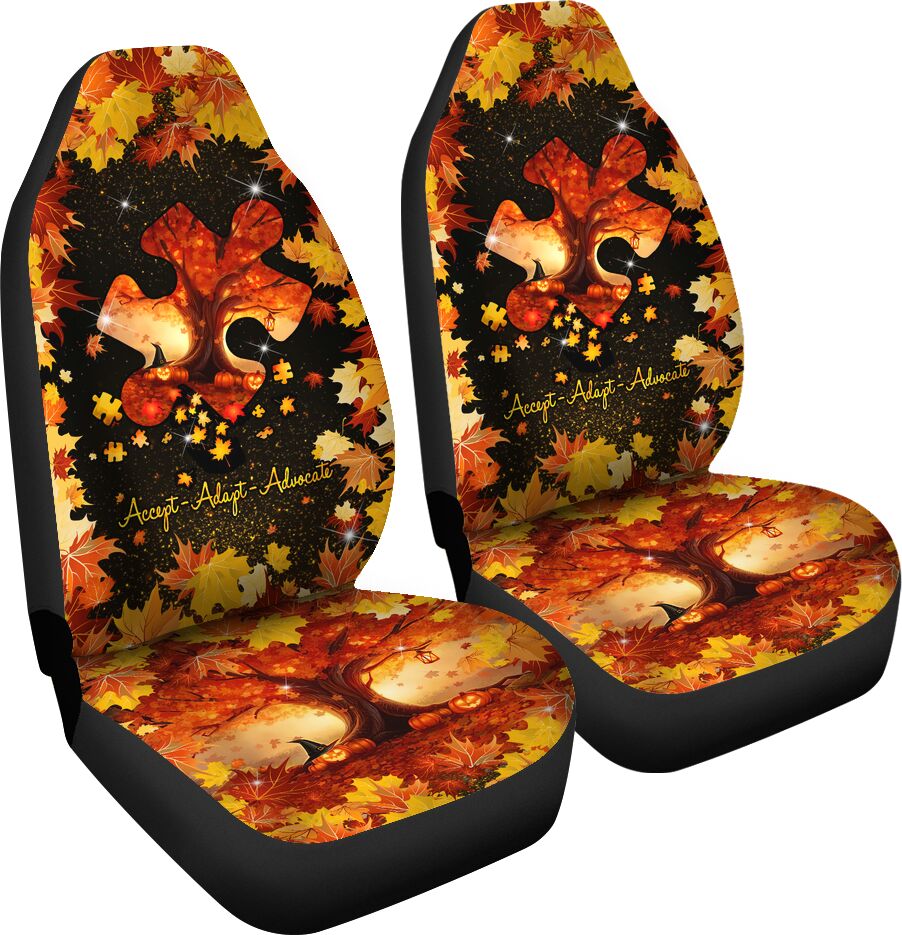Accept Understand Love Autism Awareness Seat Covers 0622