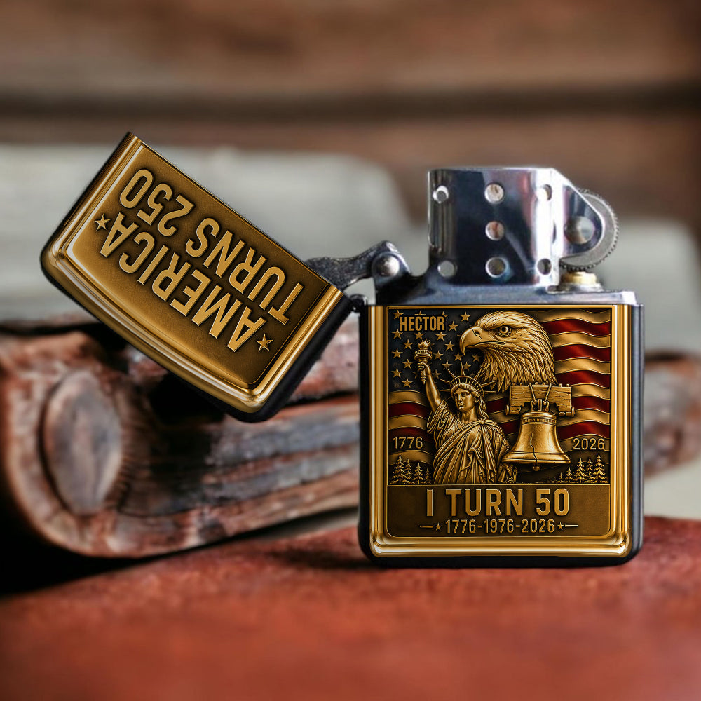250 Anniversary - Personalized Birthday Lighter