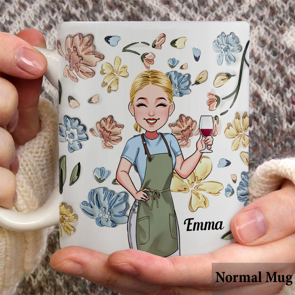 Into The Garden I Go - Personalized Gardening Mug