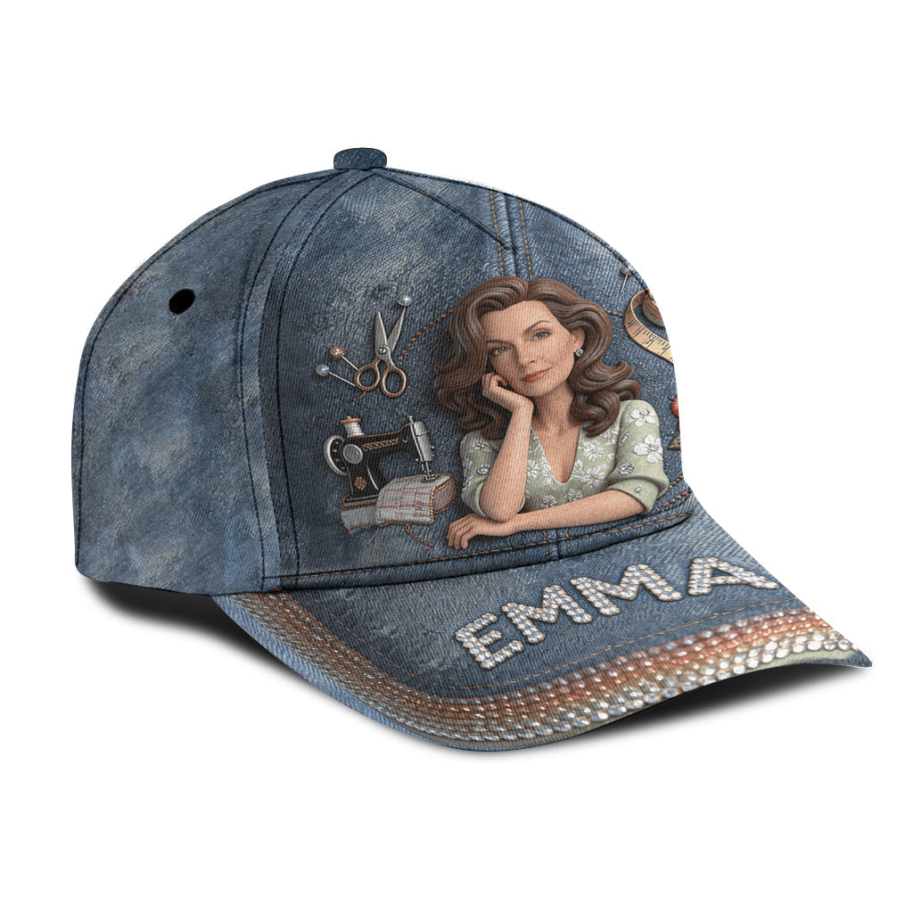 Custom Any Photo - Personalized Sewing Classic Cap