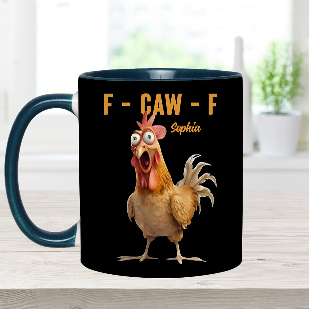 F-Claw - Personalized Chicken Accent Mug