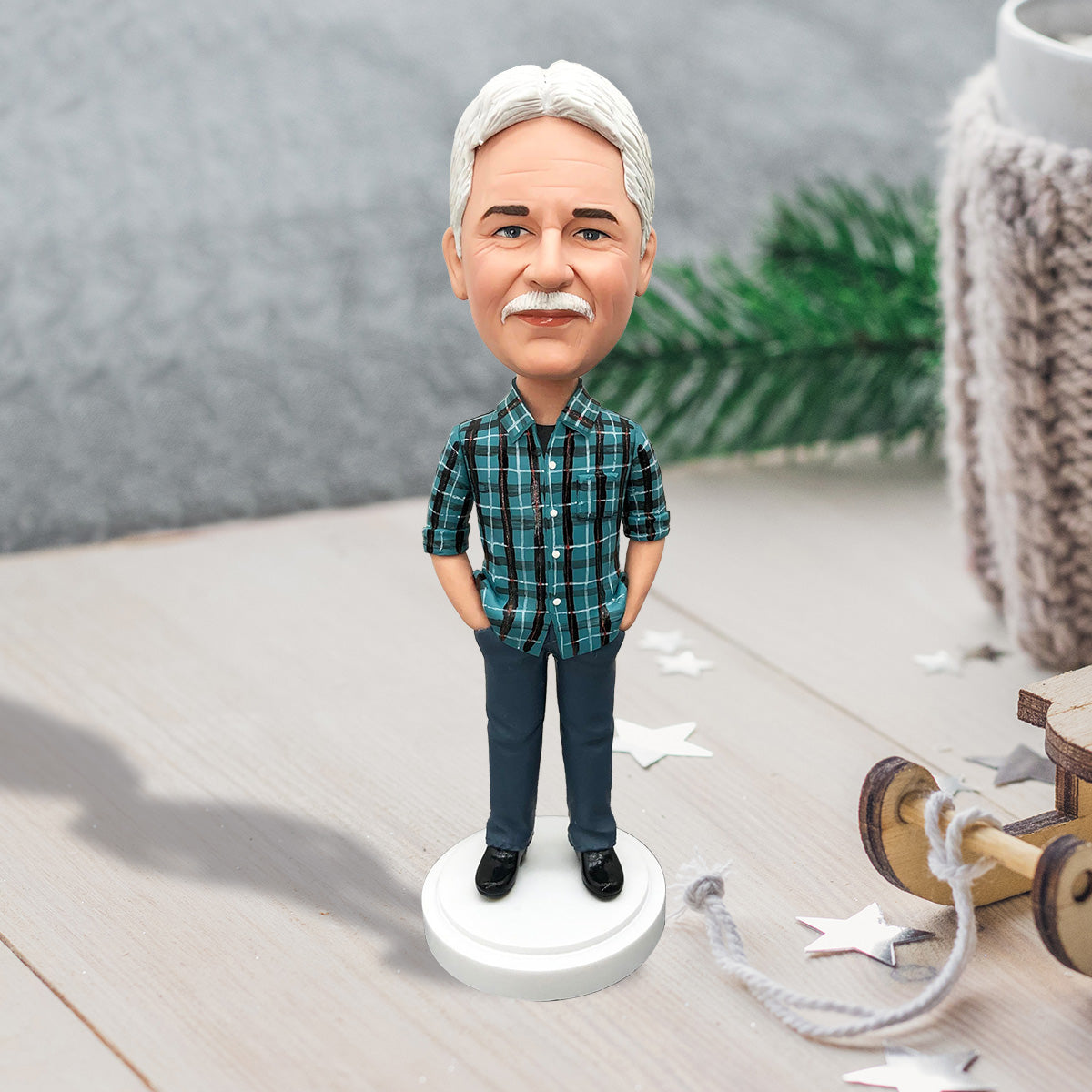 Best Uncle Ever - gift for uncle - Personalized Bobblehead