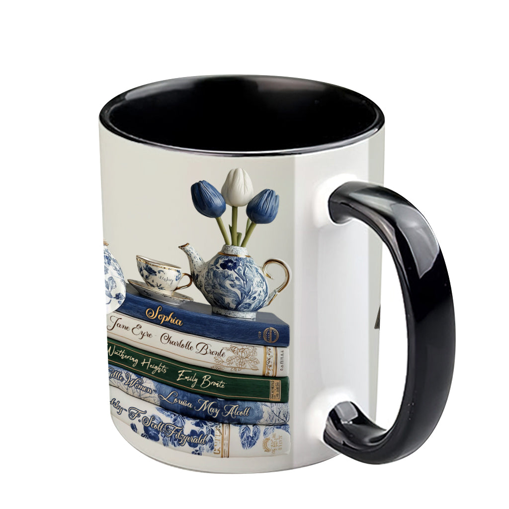Love Books - Personalized Book Accent Mug