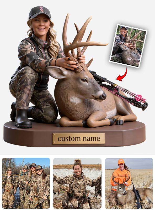 Custom From Any Photo - Personalized Hunting Custom Shaped Acrylic Plaque