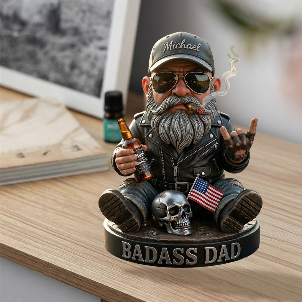 Cool Dad - Personalized Father Premium 3D Figurine