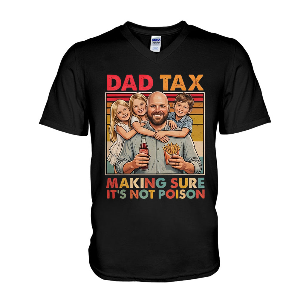 Funny Dad Tax - Personalized Father T-shirt And Hoodie