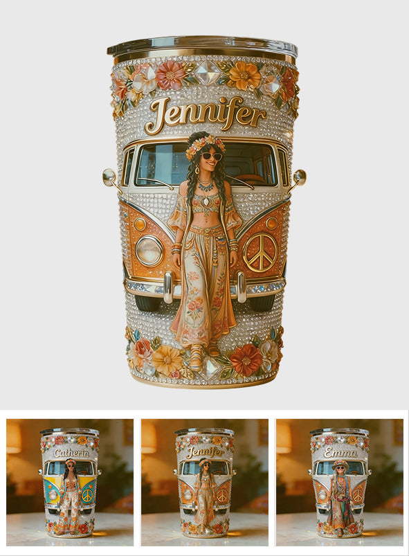 Hippie Souls - Personalized Hippie Tumbler