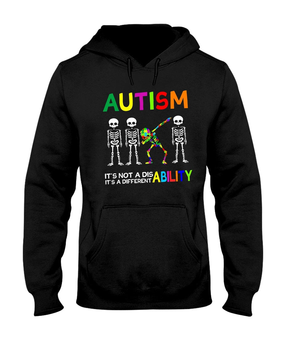 Autism It's A Different Ability - Autism Awareness T-shirt and Hoodie 0921
