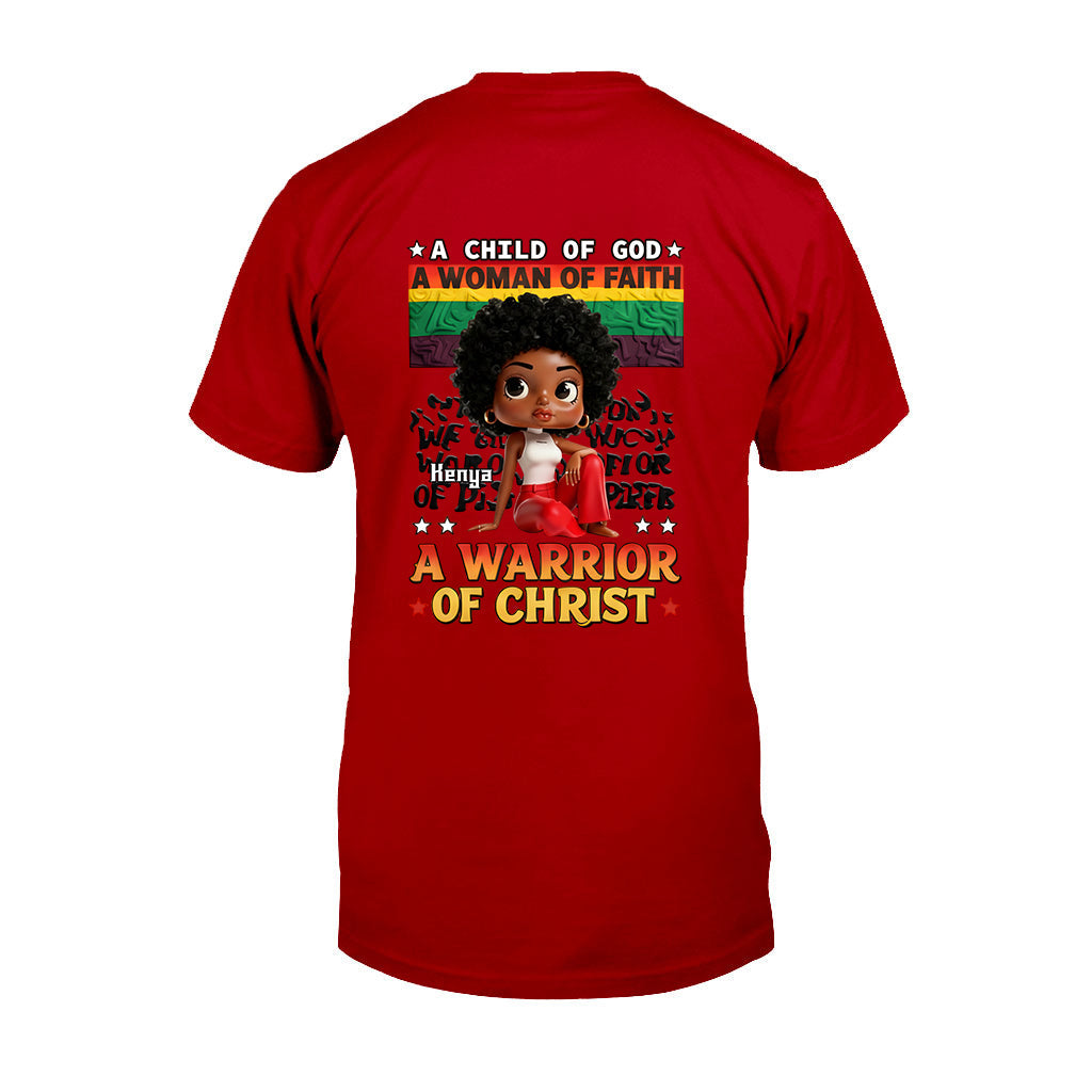 Faithful Black Woman - Personalized African American T-shirt And Hoodie