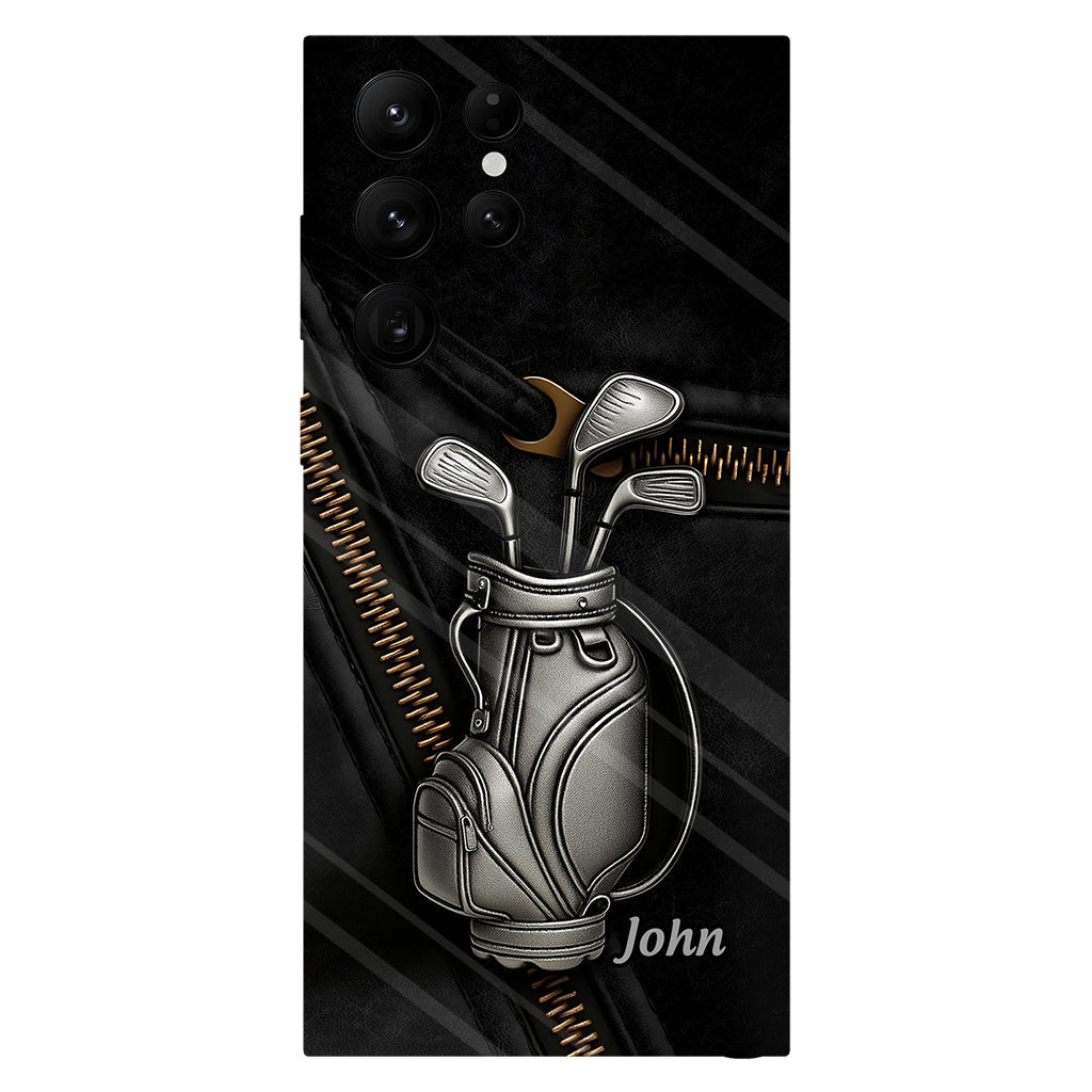 Golf Is A Good Walk Spoiled - Personalized Golf Full Print Phone Case