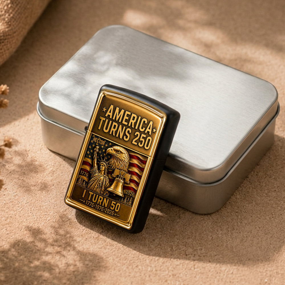 250 Anniversary - Personalized Birthday Lighter