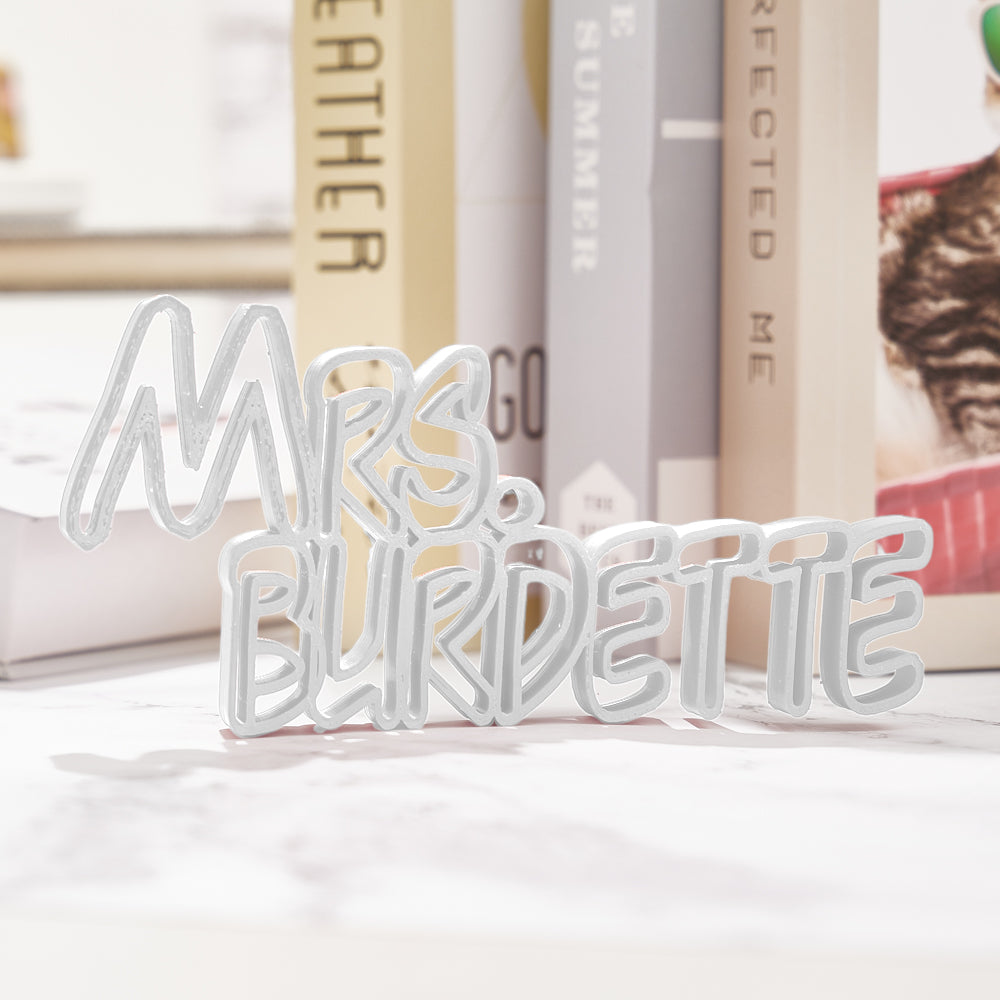Any Name - Personalized Name Plaque