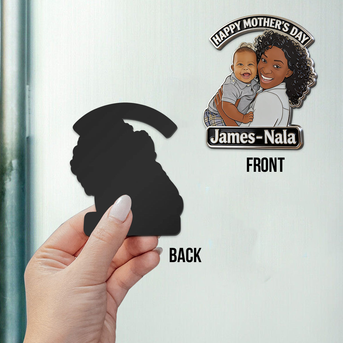 1st Mother's Day - Personalized Mother Magnet