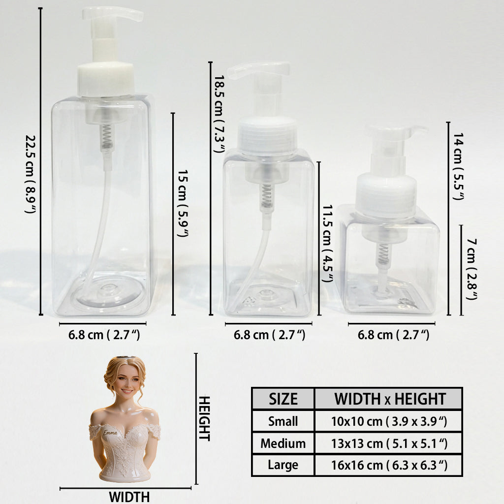 Happily Ever After - Personalized wedding anniversary Pump Dispenser