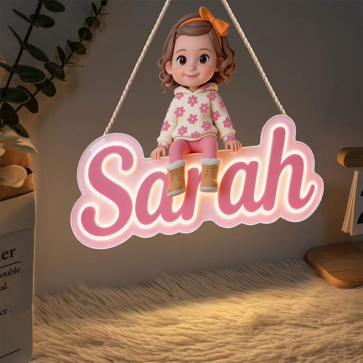 Any Photo - Personalized Kid LED Light Acrylic Sign