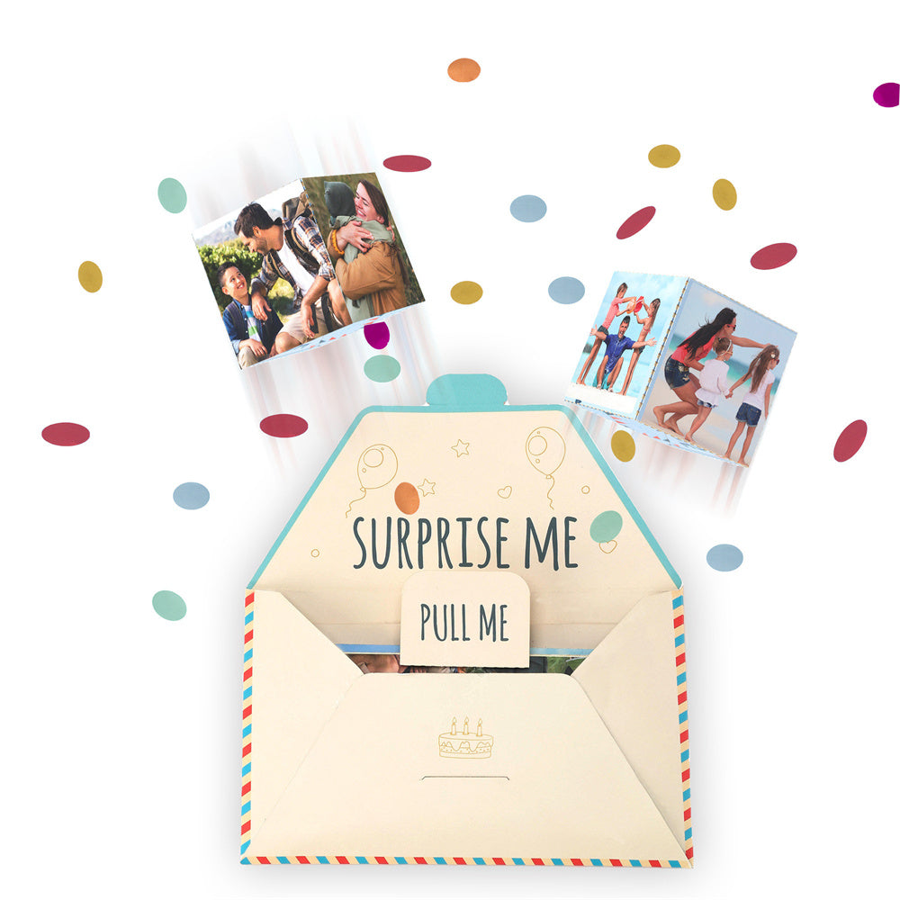 Any Photos - Personalized Birthday Suprise Me Card