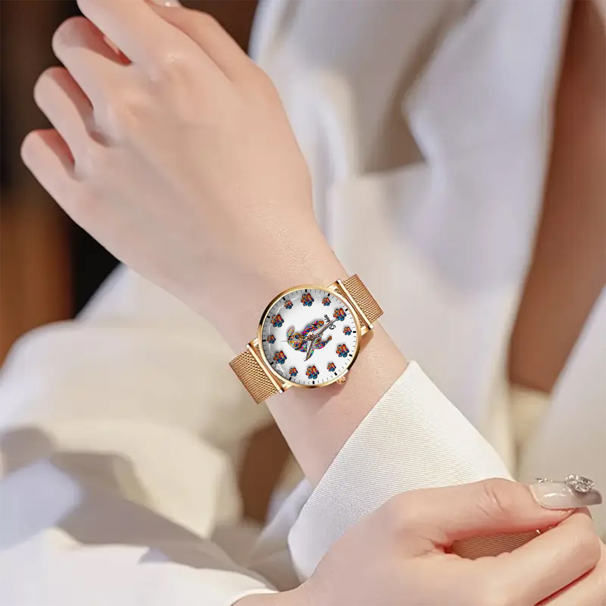 I Love My Dog - Personalized Dog Women Hand Watch