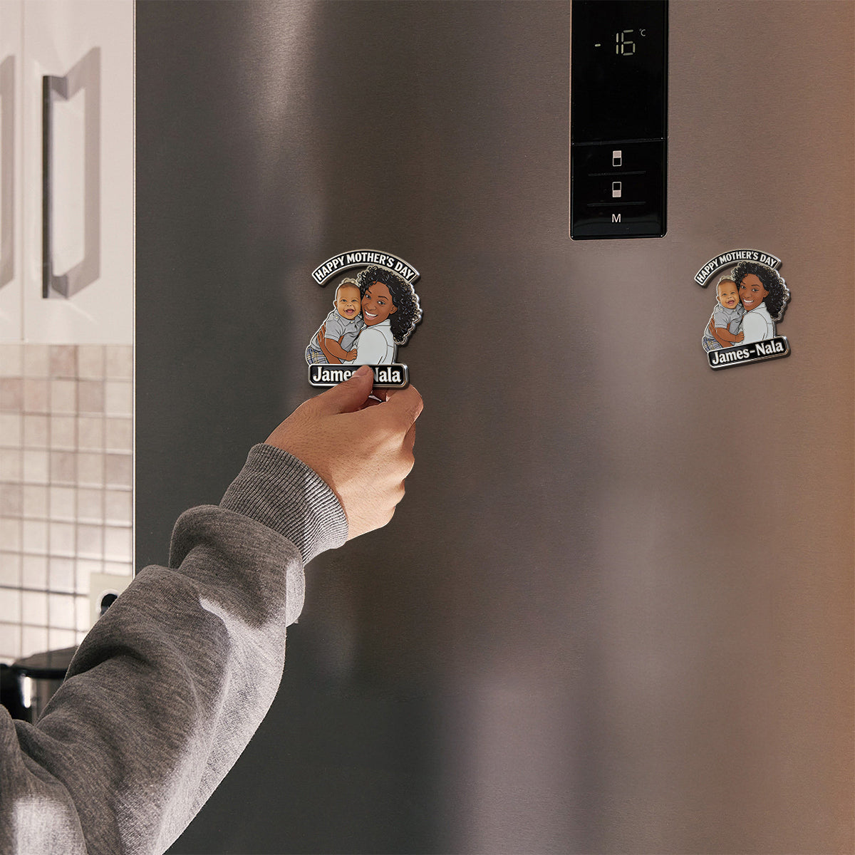 1st Mother's Day - Personalized Mother Magnet