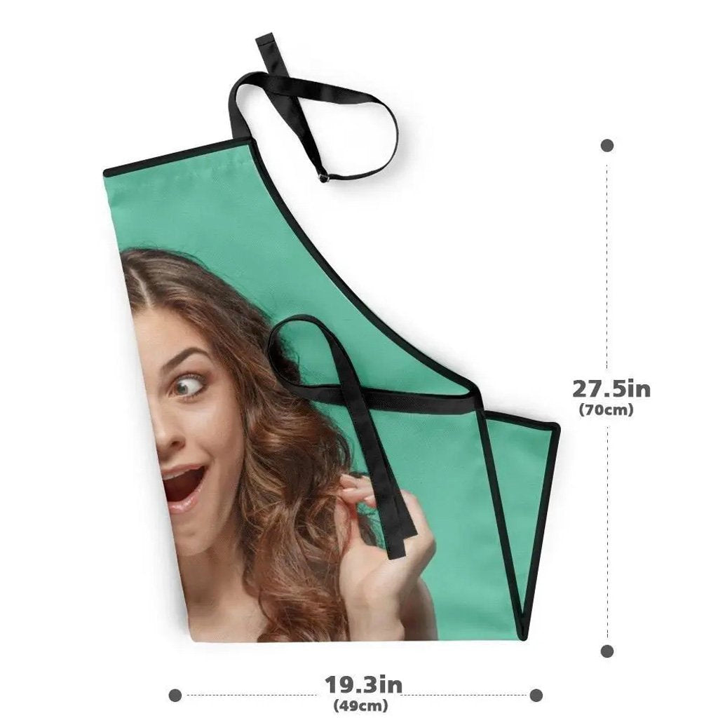 Any Photo - Personalized No Pocket Apron