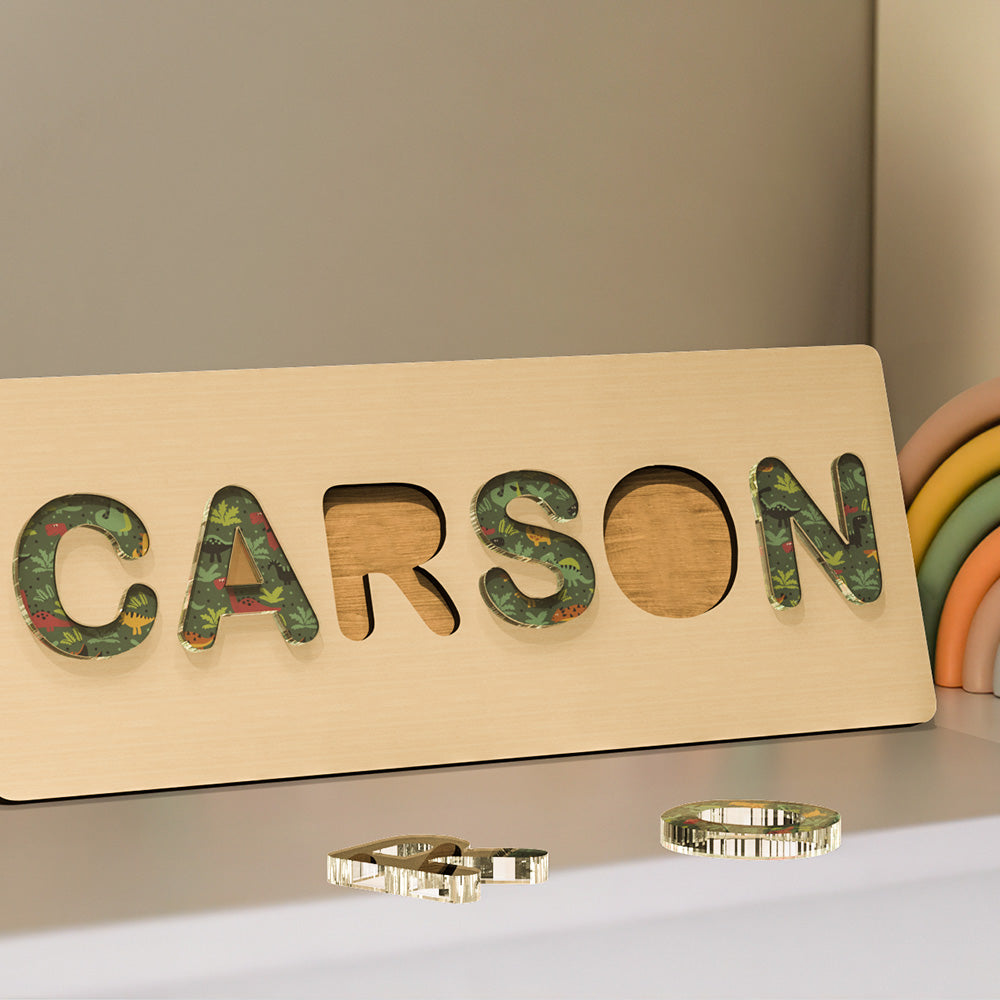 Baby Name Toy - Personalized Kid Name Puzzle