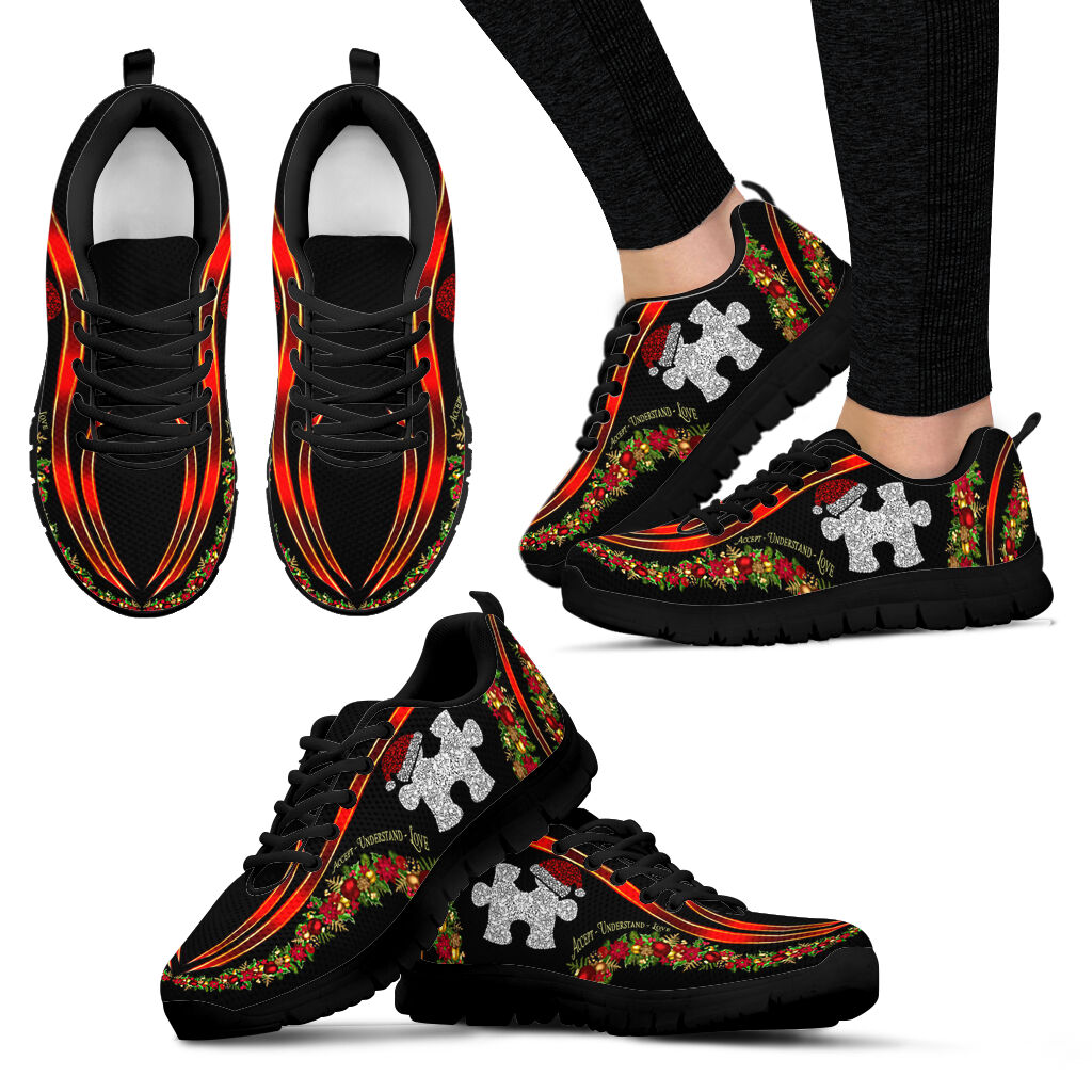 Accept Understand Love Autism Awareness Sneakers 0622