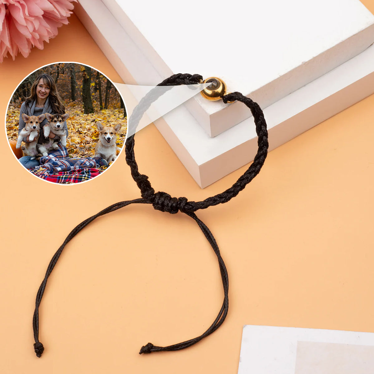 Dog Lover - Personalized Dog Projection Bracelet