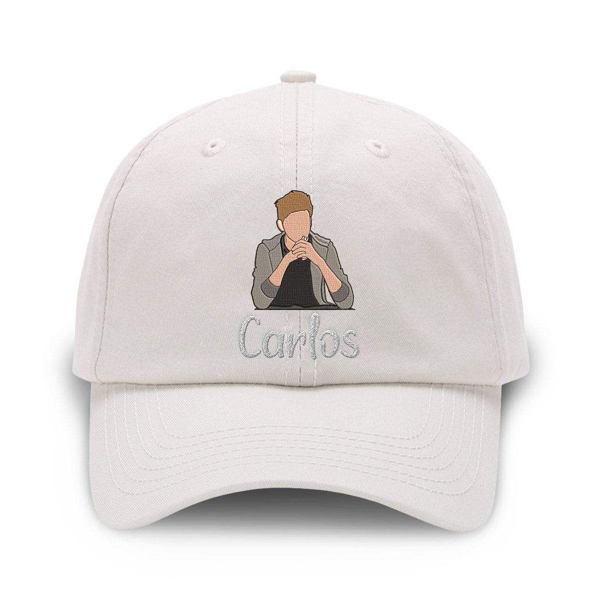 Custom 2D Photo - Personalized Uncle Embroidered Classic Cap