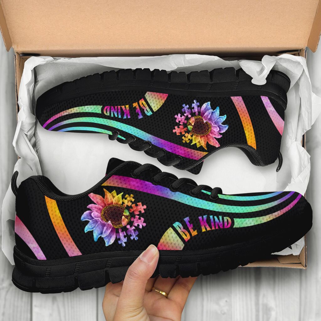 Be Kind Autism Awareness Sneakers 0622