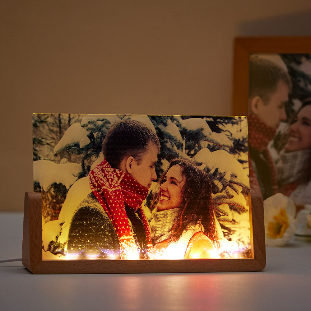 Any Photo - Personalized Couple Photo Lamp