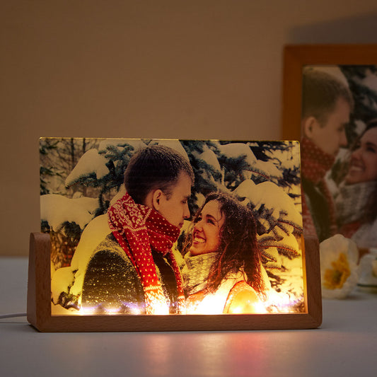 Any Photo - Personalized Couple Photo Lamp