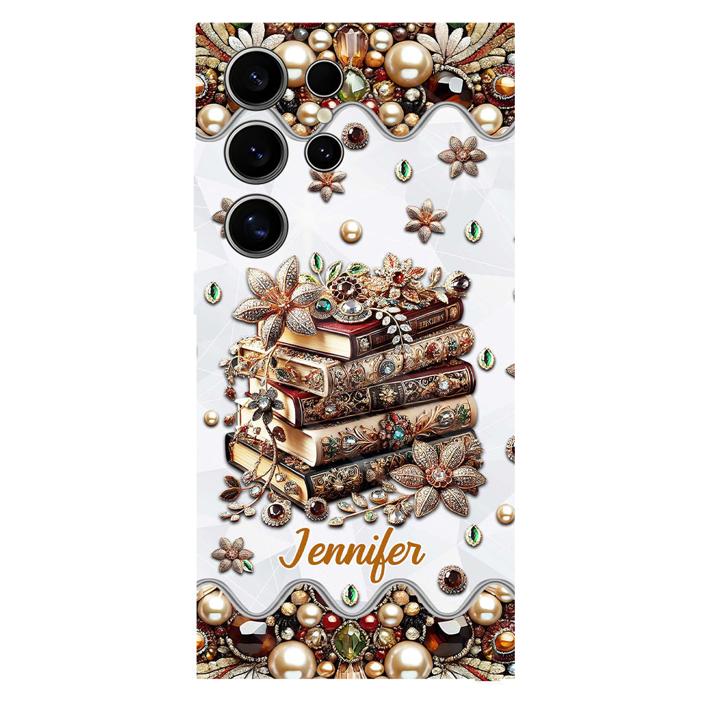 Just A Girl Who Loves Books - Personalized Book Full Print Phone Case