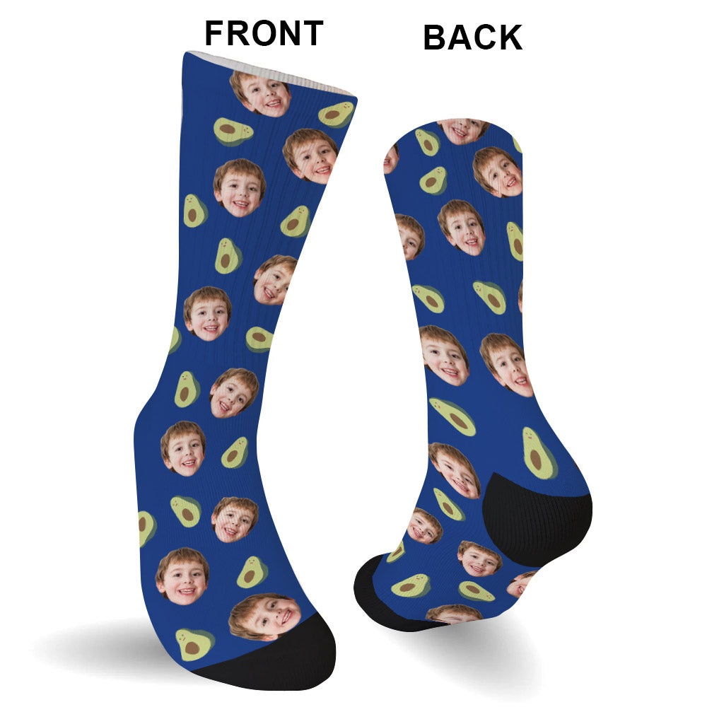 Funny Icon Pattern - Personalized grandson Socks