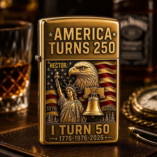 250 Anniversary - Personalized Birthday Lighter
