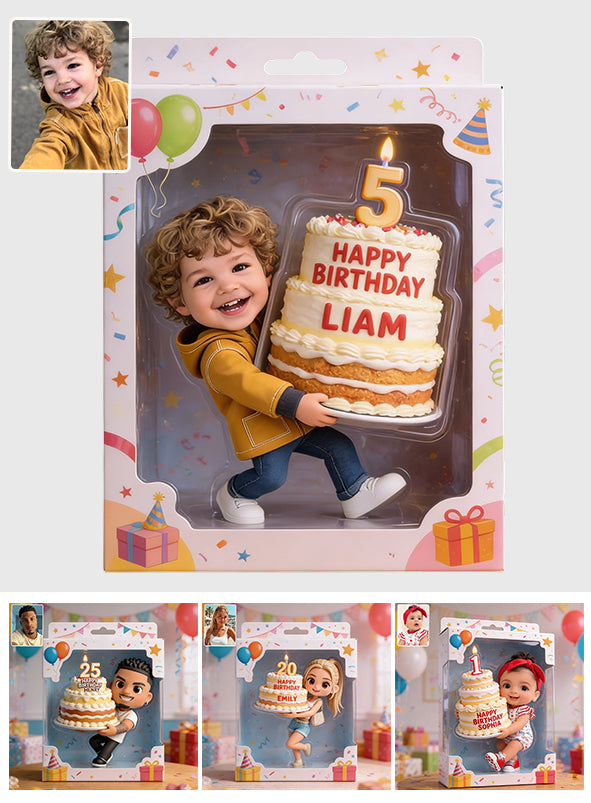 Happy Birthday - Personalized Birthday Acrylic Display Box