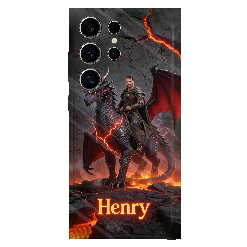 Flying With The Dragon - Personalized Dragon Full Print Phone Case