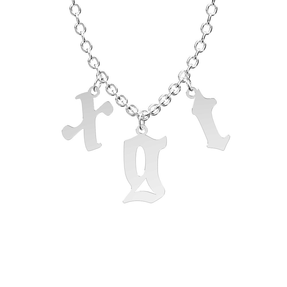 Any Letter - Personalized Initial Necklace