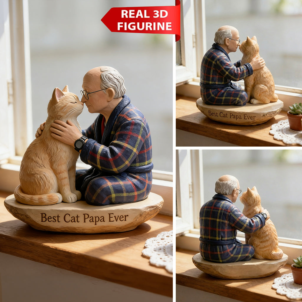 Custom Any Photo - Personalized Cat Premium 3D Figurine
