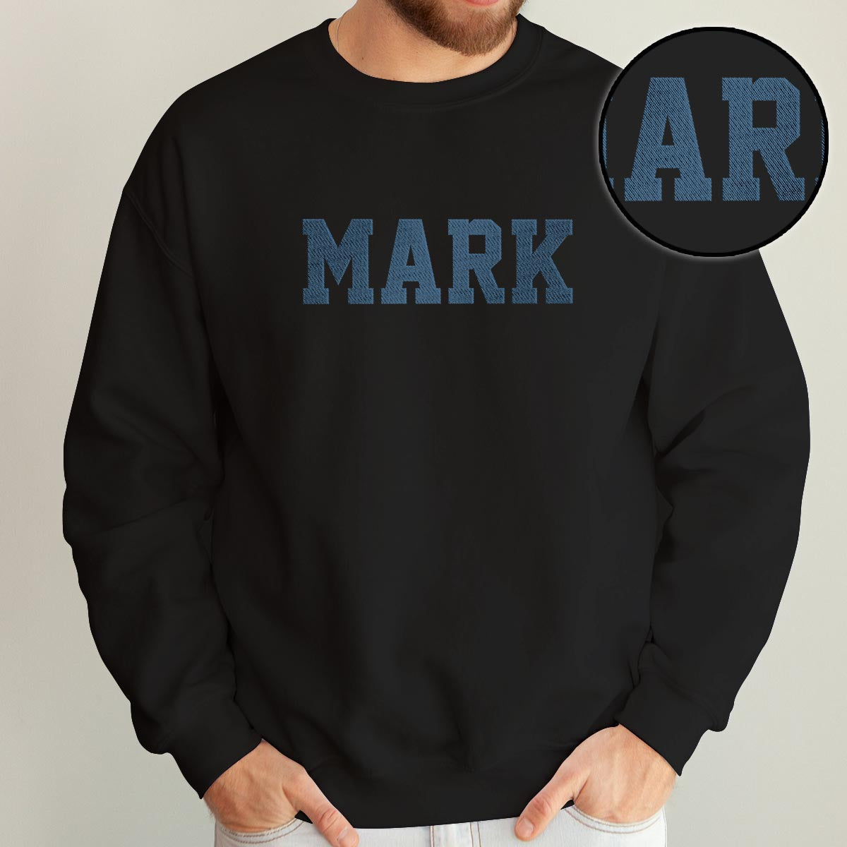 Custom Name - Personalized Kid Embroidered Sweater