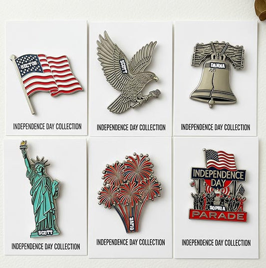 Independence Day 4th Of July - Personalized Independence Day/ 4th of July Pin
