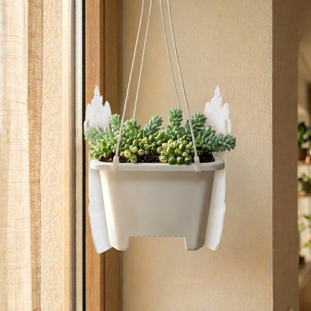 Growing Old Together LGBTQ Gay Lesbian Gift - Personalized LGBT Support Hanging Pot