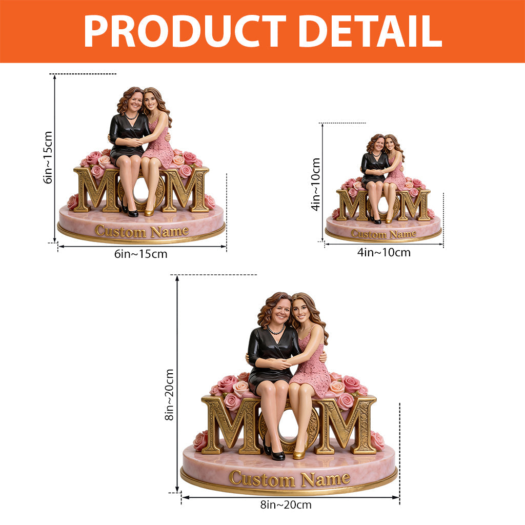 Custom Photo Gift For Mother/ Grandma... - Personalized Mother Custom Shaped Acrylic Plaque