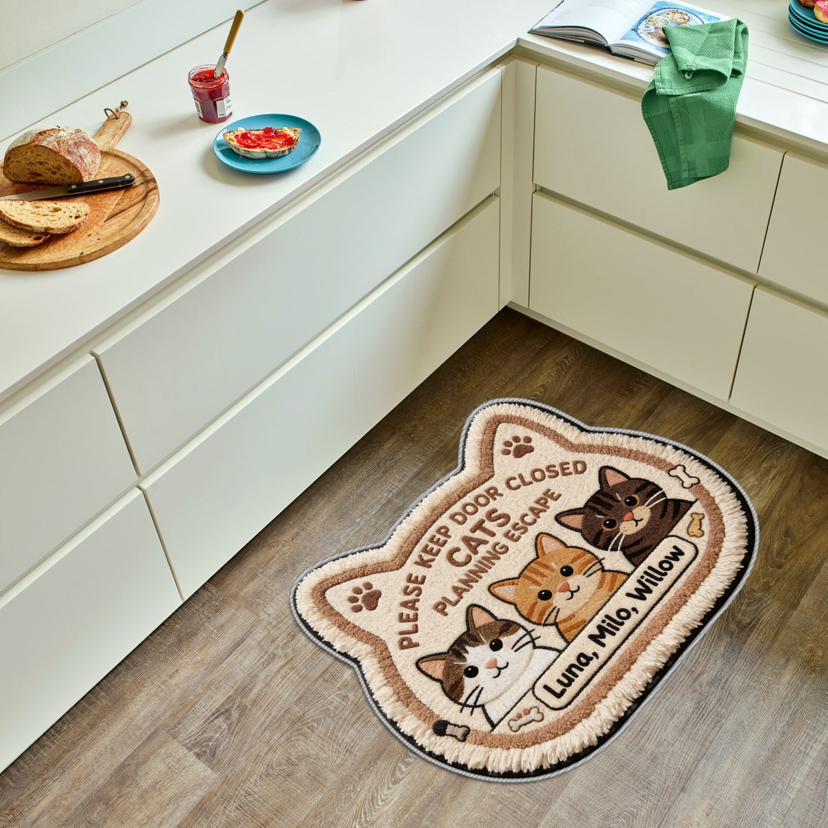 Custom Any Photo - Personalized Cat Non-Slip Tufted Rug