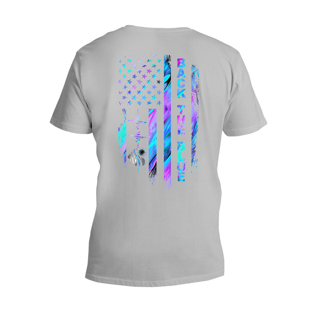 Blue Line - Police Officer T-shirt And Hoodie 062021