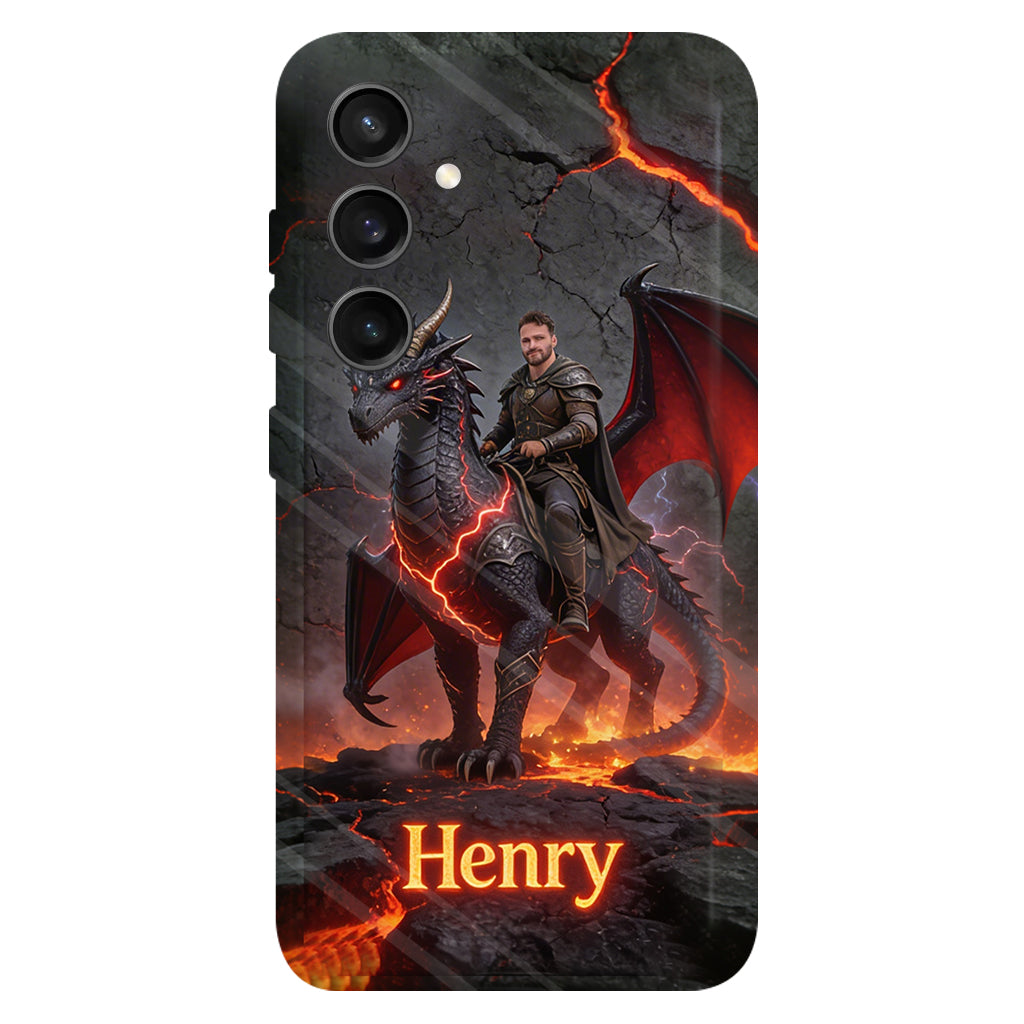 Flying With The Dragon - Personalized Dragon Full Print Phone Case